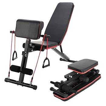 【RIZAPで正規購入】インクラインベンチ　ブラック Amazon.co.jp: トレーニングベンチ インクラインベンチ 筋トレ